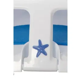 Dreambaby - Siège de bain super confortable avec indicateur de chaleur, ouverture frontale, pour bébé de 6 à 24 mois (jusqu'à 13 kg) - Blanc