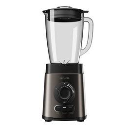 Aiwa Saberu ATB-1800 Batteur Blender 1800 W 1.8 L Verre 6 Lames Satoku Autoclean