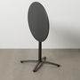 Table d'Appoint Pliable Anthracite 70 x 70 x 72 cm