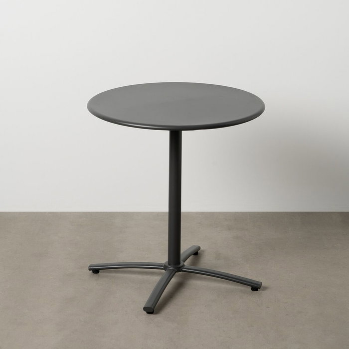 Table d'Appoint Pliable Anthracite 70 x 70 x 72 cm