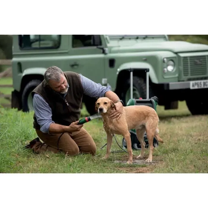 Bosch Fontus Nettoyeur Basse Pression Sans Fil 18V 12 bars avec 1 Batterie 2.5Ah, Chargeur, Brosse et Pistolet - Idéal Intérieur et Extérieur Bosch Fontus Nettoyeur Basse Pression Sans Fil 18V 12 bars avec 1 Batterie 2.5Ah, Chargeur, Brosse et Pistolet - Idéal Intérieur et Extérieur