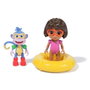 Spin Master - Pack Figurines Dora l'Exploratrice et Botas avec Accessoires de Plongée et Articulations - Figurines Articulées - 6073670