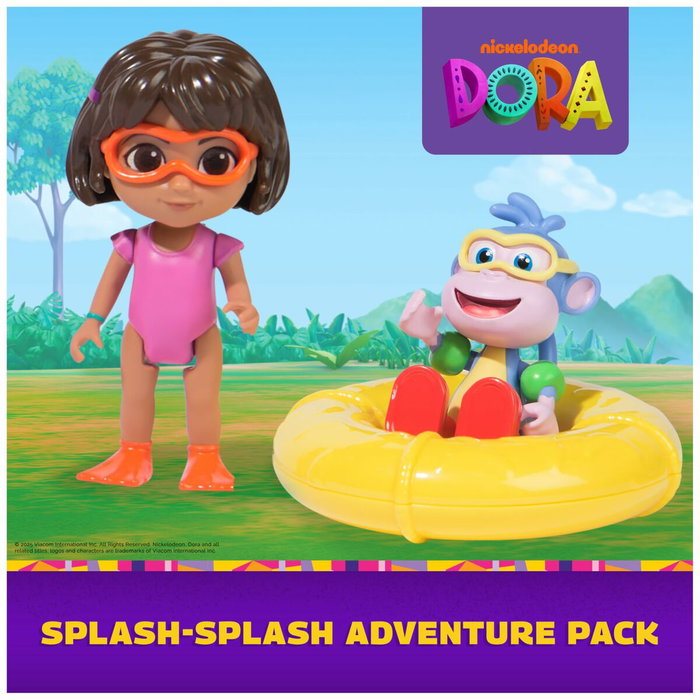 Spin Master Pack Aventure Dora l'Exploratrice et Babouche avec accessoires de plongée Spin Master Pack Aventure Dora l'Exploratrice et Babouche avec accessoires de plongée