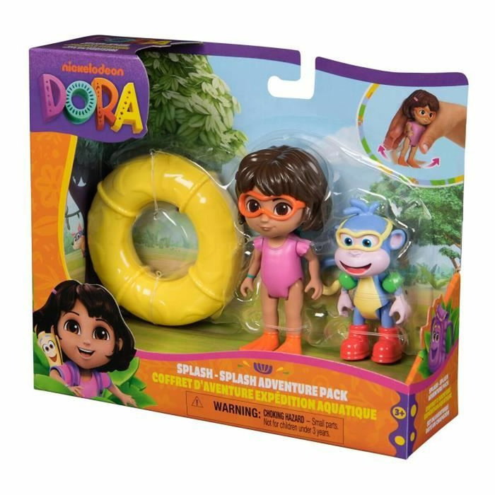 Spin Master Pack Aventure Dora l'Exploratrice et Babouche avec accessoires de plongée Spin Master Pack Aventure Dora l'Exploratrice et Babouche avec accessoires de plongée