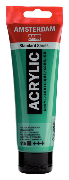 Amsterdam Standard Series Peinture Acrylique Vert Paolo Veronés 615, 120 ml Amsterdam Standard Series Peinture Acrylique Vert Paolo Veronés 615, 120 ml