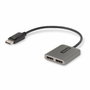 Startech MST14DP122DP Gris
