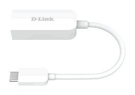 D-Link DUB-E250 Adaptateur Ethernet USB 3.0 vers Gigabit, Blanc