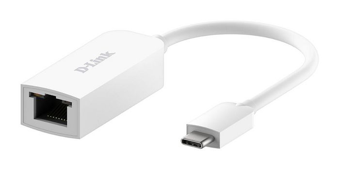 D-Link Adaptateur USB-C vers Ethernet 2,5G DUB-E250 - Plug-and-Play pour Mac/Windows/Linux - Port RJ-45 2,5 Gbit/s