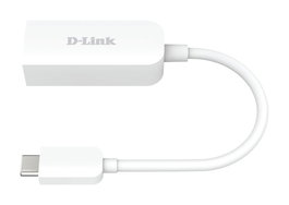 D-Link Adaptateur USB-C vers Ethernet 2,5G DUB-E250 - Plug-and-Play pour Mac/Windows/Linux - Port RJ-45 2,5 Gbit/s