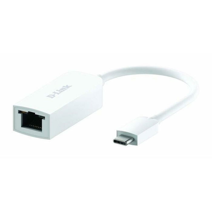 D-Link DUB-E250 Adaptateur Ethernet USB 3.0 vers Gigabit, Blanc