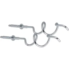 Jocca Robot pétrin - Bol inox 3,5 L - 350 W - 5 vitesses - Rouge et gris