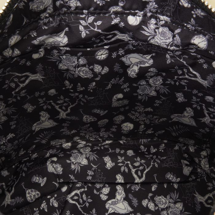 LOUNGEFLY Sac à main Alicia au Pays des Merveilles Disney, 22,8x20,3x8,8 cm, polaire LOUNGEFLY Sac à main Alicia au Pays des Merveilles Disney, 22,8x20,3x8,8 cm, polaire
