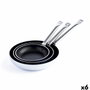 Quid Professional Sartén Pro-Induction, Aluminium, Inducción, 24 cm, 6 Unités