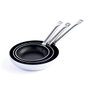 Quid Professional Sartén Pro-Induction, Aluminium, Inducción, 24 cm, 6 Unités