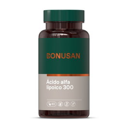 BONUSAN Acide Alpha Lipoïque 300 mg, 60 capsules