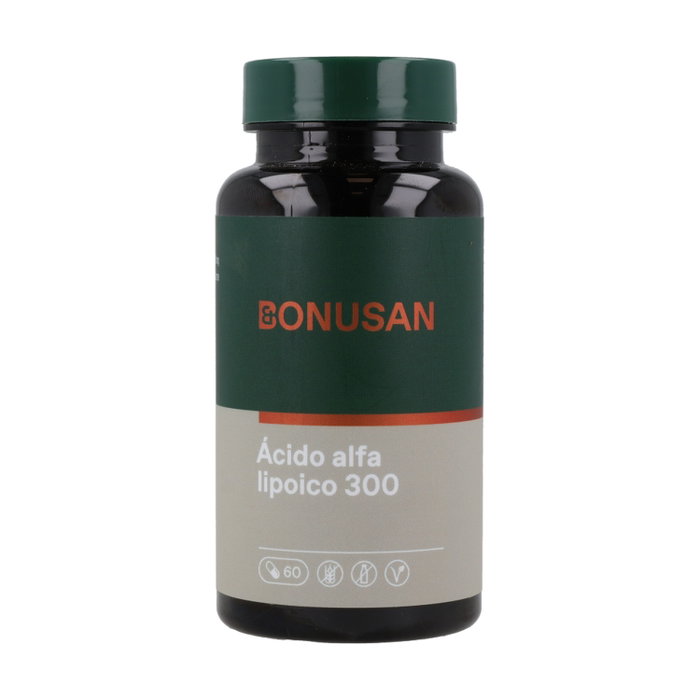 Bonusan Acide Alpha Lipoïque 300mg 60 capsules Bonusan Acide Alpha Lipoïque 300mg 60 capsules