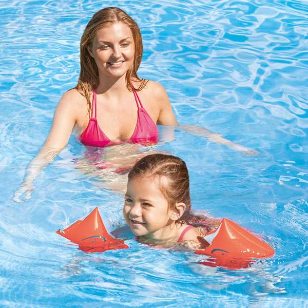 Intex Brassards de natation Orange 23 x 15 cm