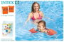 Intex Brassards de natation Orange 23 x 15 cm