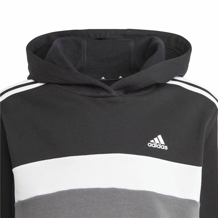 Survêtement Femme Adidas Tiberio 3- Stripes Colorblock Noir Gris
