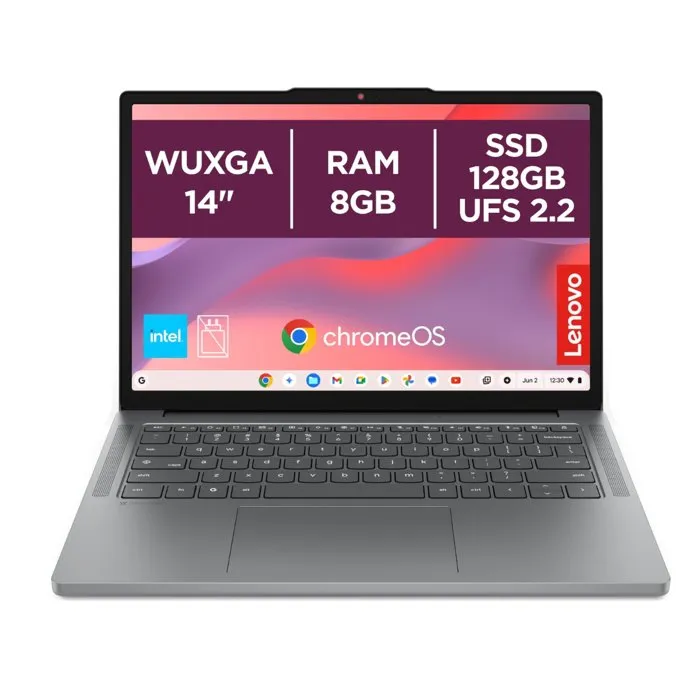 Lenovo Chromebook 14ITN11 - Core 3 N355 - 8 Go RAM - 128 Go - 14'' WUXGA - AZERTY Lenovo Chromebook 14ITN11 - Core 3 N355 - 8 Go RAM - 128 Go - 14'' WUXGA - AZERTY