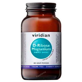 VIRIDIAN D-RIBOSA-MAGNESIO con acetil l-carnitina 180g