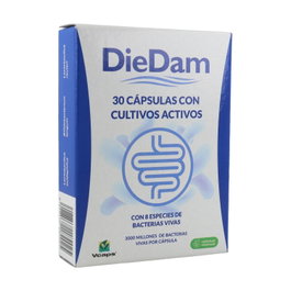 DieDam Lactobacilus et Bifidobacterias 30 capsules