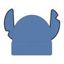 Cerdá - Bonnet en laine Stitch pour enfant (à partir de 3 ans) - 22 x罗马21 cm - Bleu