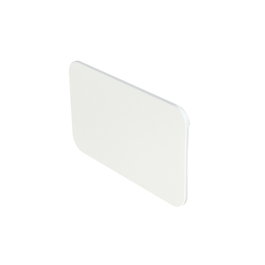 HERRAJES ALK Tapa Para Cajón Qube 51X30 Acabado Blanco