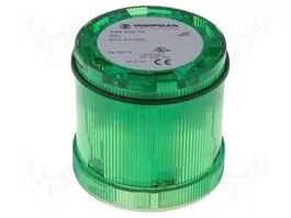 WERMA KombiSIGN 71 Module d'automatisation avertisseur lumineux LED vert 24VDC/AC