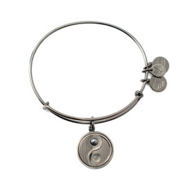 Alex And Ani Bracelet Ying Yang Noir