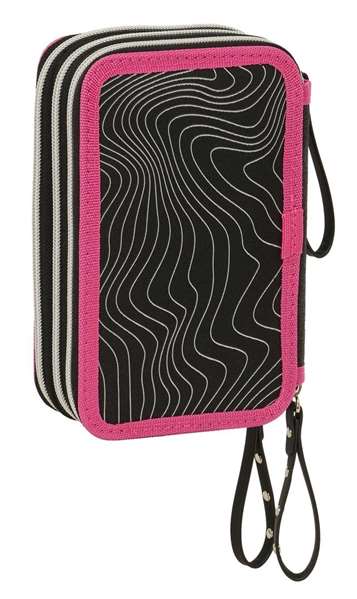 Safta Trousse Triple 37 pièces K-Pop Demon Hunters Energy 12,5x19,5x5,5 cm