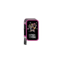 Safta Trousse Triple 37 pièces K-Pop Demon Hunters Energy 12,5x19,5x5,5 cm