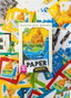Tranjis Games Paper World - Jeu de société de création de paysages par couches - Stratégie, 92 cartes