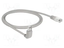 DELOCK Câble Ethernet Patch Cord Cat 5e SF/UTP 1m Gris