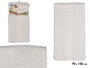 Berilo Toaille de Bain 90x150 cm Blanc (Set de 12)