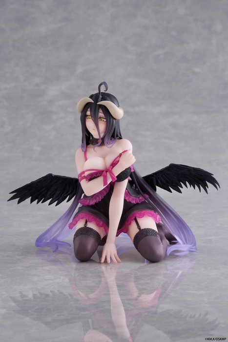 Taito Prize Figurine Desktop Cute Albedo (Negligee ver.) 13 cm