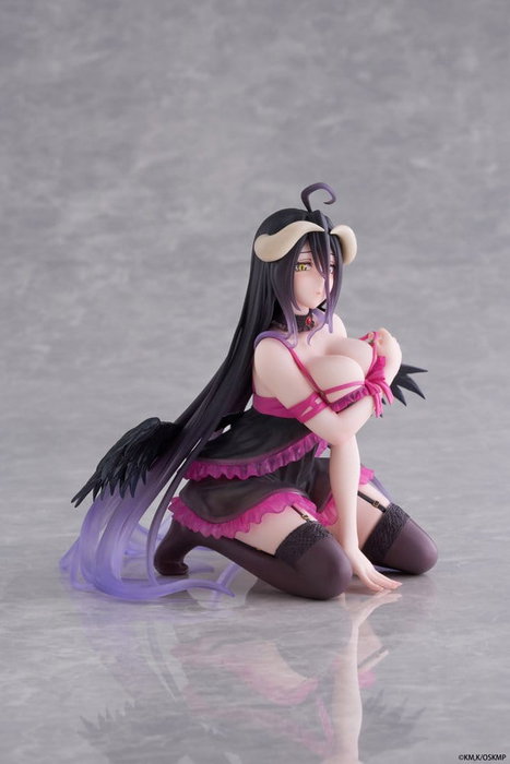 Taito Prize Figurine Desktop Cute Albedo (Negligee ver.) 13 cm