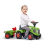 Falk Porteur tracteur Claas avec remorque et accessoires