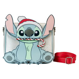 LOUNGEFLY Bolso glitter Holiday Stitch Disney Loungefly