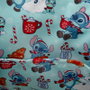 LOUNGEFLY Sac à bandoulière Disney Stitch Holiday Glitter Snow Angel Cosplay - 23,75x20,5x7,5 cm - Cuir vegan, sangle réglable, détails brillants
