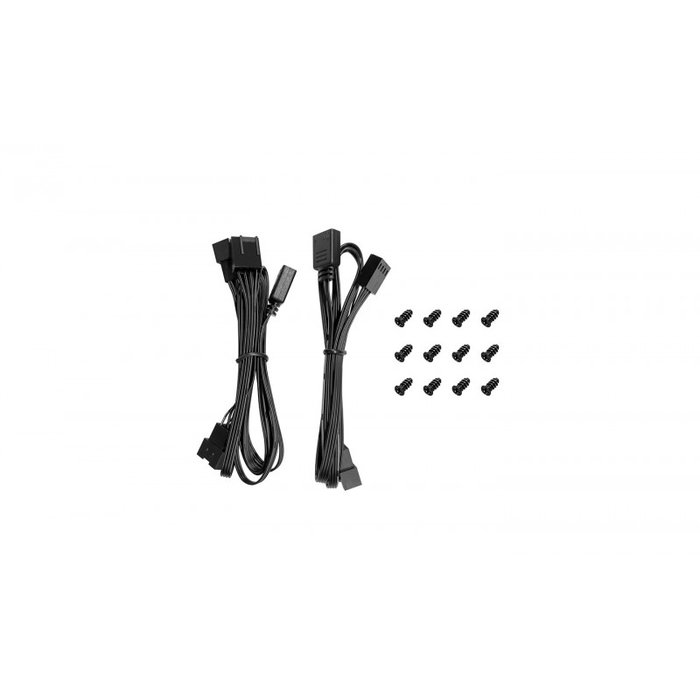 Deepcool FL12-3IN1 ARGB 3X 120 mm Pack de Ventilateurs PWM Noir 50.74 CFM 28.67 dB