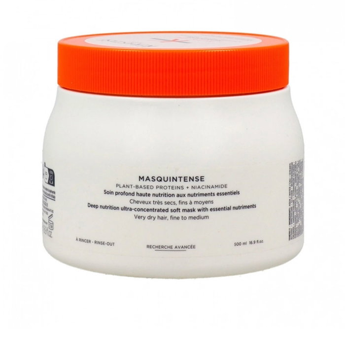Kérastase Masquintense - Masque nutritif intensif revitalisant et nourrissant pour cheveux fins et secs, 500 ml Kérastase Masquintense - Masque nutritif intensif revitalisant et nourrissant pour cheveux fins et secs, 500 ml