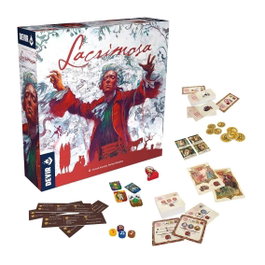 Devir Jeu de Société Lacrimosa - Jeu de Stratégie - Construction de Mazos et Gestion