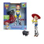 MATTEL Figura Deluxe Jessie Toy Story 5 Disney Pixar 30 cm - Figurine articulée parlante avec son et accessoire Jimmy Dean - Version espagnol