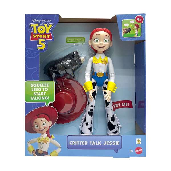 Mattel Figurine Deluxe Parlante Jessie Toy Story 5 Jmw29 Version Espagnol Mattel Figurine Deluxe Parlante Jessie Toy Story 5 Jmw29 Version Espagnol
