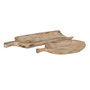 BigBuy Home Table de Cuisine 58 x 23 x 5 cm Beige en Bois de Paulownia