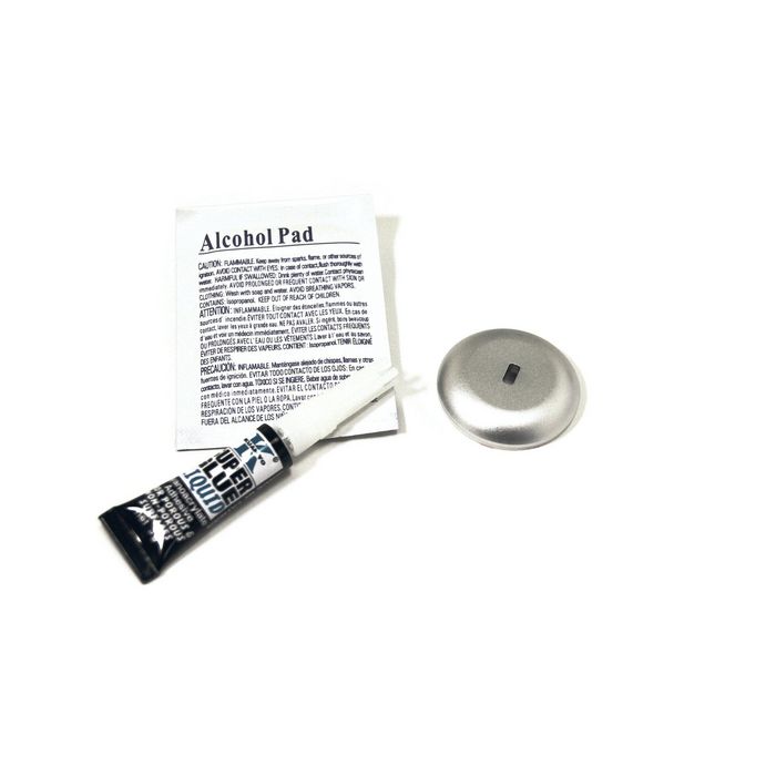 Kensington Kit encoche de sécurité (adaptateur) - Sécurisez votre MacBook Air ou Ultrabook sans encoche pour câble antivol, compatible MacBook, Ultrabook, colle incluse