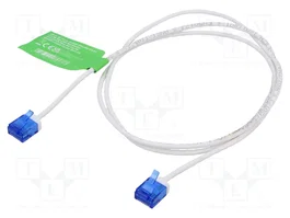 LOGILINK Cordon de raccordement Cat 6a U/UTP 1m RJ45