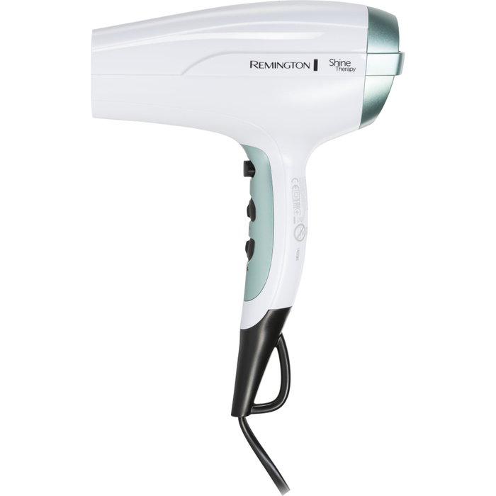 Remington D5216 Shine Therapy Blanc / Bleu Remington D5216 Shine Therapy Blanc / Bleu
