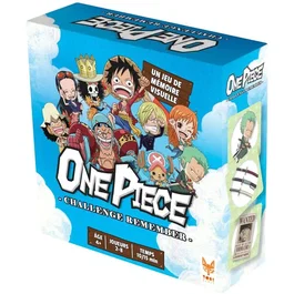 Topi Games One Piece Remember Jeu de Société 2-8 Joueurs Dès 7 Ans Mémoire Visuelle